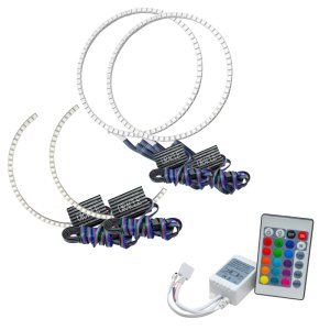 Toyota Tundra Headlight Halo Kit - ORACLE Lighting - ColorSHIFT with Simple Controller - `14-`17